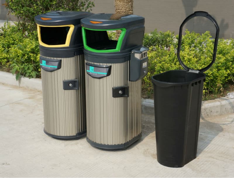 NEW DESIGN outdoor waste bin H03